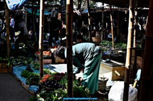 Uzan Bazar Ferry Ghat Market