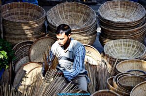 Uzan Bazar Ferry Ghat Market